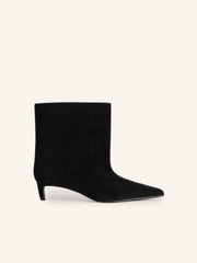 Suede ankle boots
