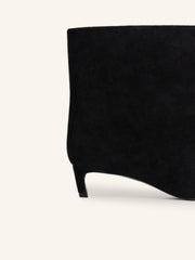 Suede ankle boots