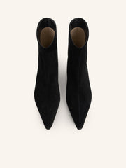 Suede ankle boots