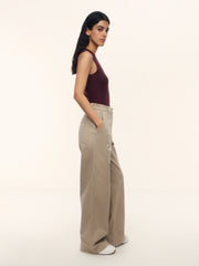 Viscose-wool tank top