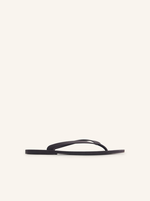 Obsidian thong sandals