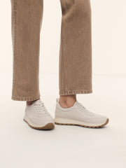 Leather sneakers
