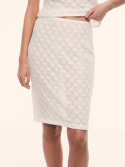 Primrose lace skirt