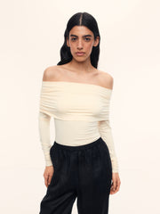 Off-shoulder top