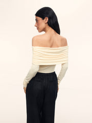 Off-shoulder top
