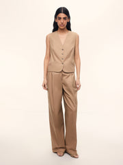 Cotton-lyocell vest