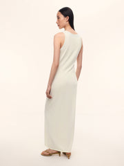 Silk-cotton maxi dress