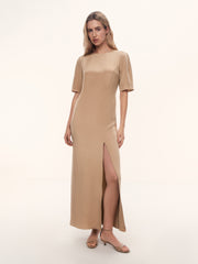 Mulberry silk dress
