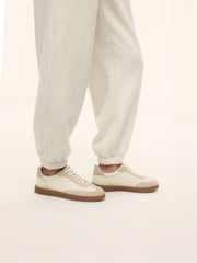 Leather sneakers