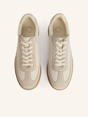 Leather sneakers