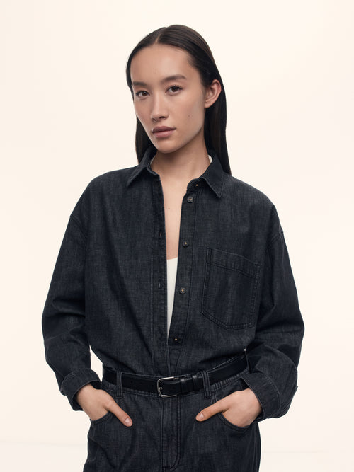Light denim shirt