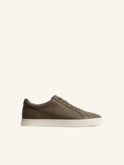 Leather sneakers