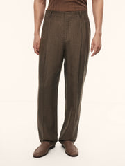 Westminster linen trousers