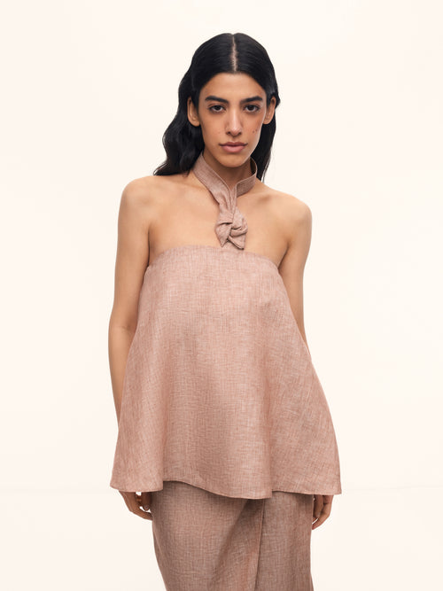Gelato linen top