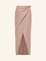 Gelato linen skirt