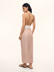 Gelato linen skirt