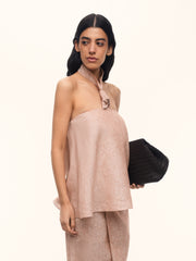 Gelato linen skirt