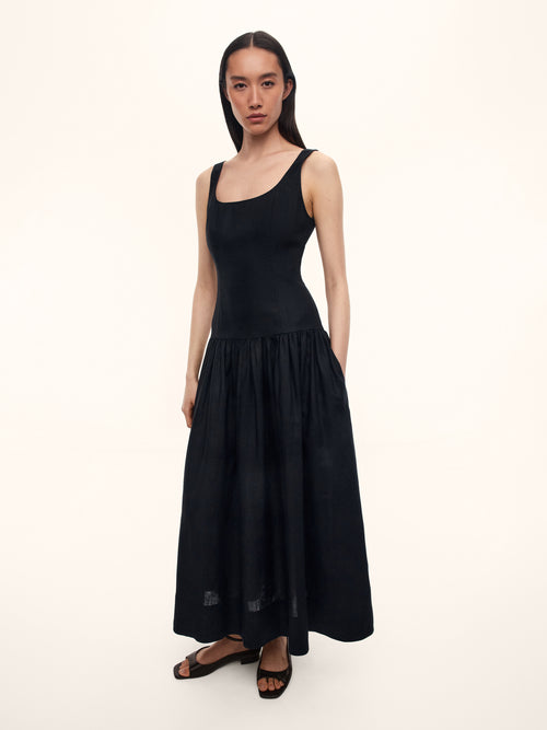 Antoinette linen dress