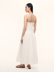 Provence cotton-silk dress