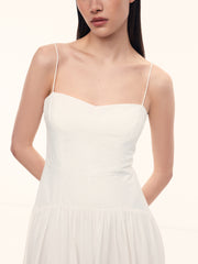 Provence cotton-silk dress