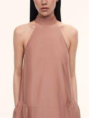 فستان داهليا من القطن والحرير