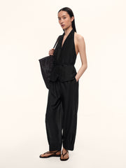 Trevi cotton-silk top