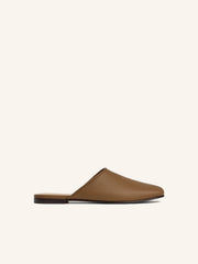 Leather mules