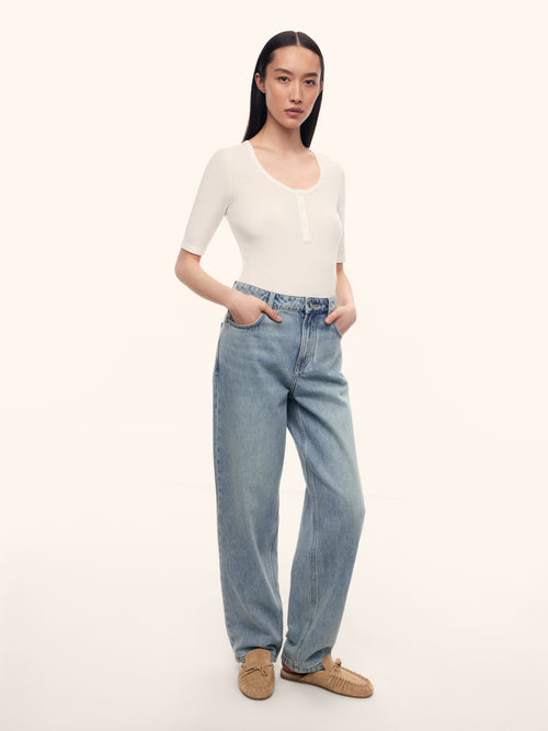 Balloon leg jeans 821