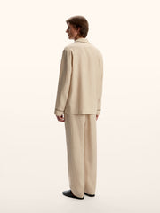 Linen pyjama-style set