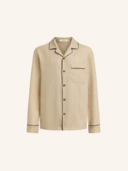 Linen pyjama-style set