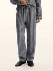 Linen pyjama-style set