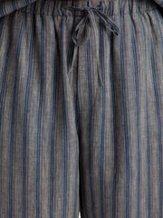 Linen pyjama-style set