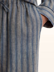 Linen pyjama-style set