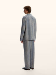 Linen pyjama-style set