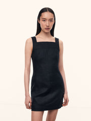 Linen mini dress