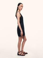 Linen mini dress