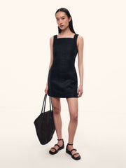 Linen mini dress