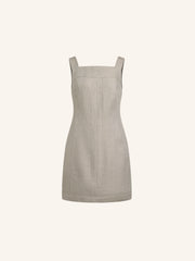 Linen mini dress