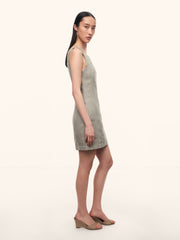 Linen mini dress