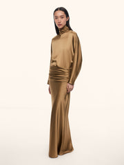 Mulberry silk dress