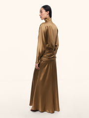 Mulberry silk dress