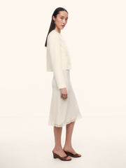 Sofia wool-silk jacket