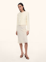 Sofia wool-silk jacket