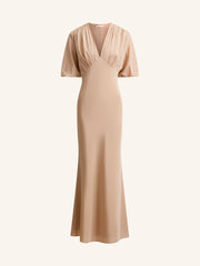 Madeleine Mulberry silk dress