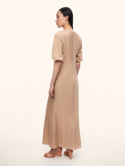 Madeleine Mulberry silk dress