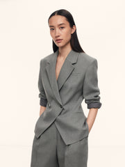 Suit linen blazer