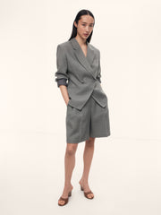 Suit linen blazer