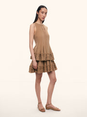 Silk chiffon top