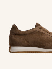 Suede sneakers