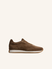 Suede sneakers
